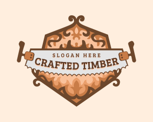 Carve Timber Woodwork logo design