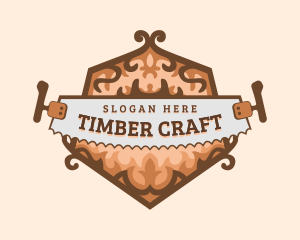 Carve Timber Woodwork logo design