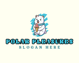 Polar Bear Ice Cream logo