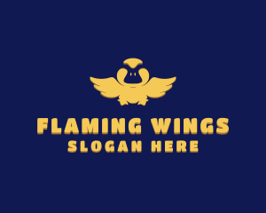 Wild Flying Duck logo design