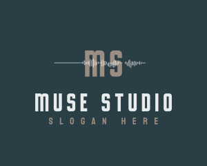 Music Record Studio logo design