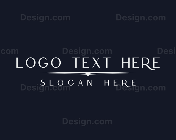 Elegant Generic Wordmark Logo