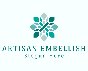 Artisanal Textile Fabric logo design