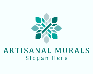 Artisanal Textile Fabric logo design