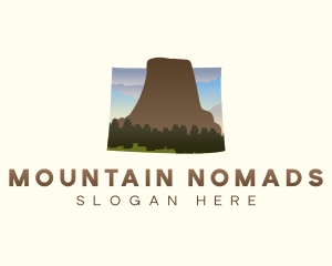 Wyoming Mountain Park logo design