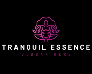 Yoga Human Meditation logo