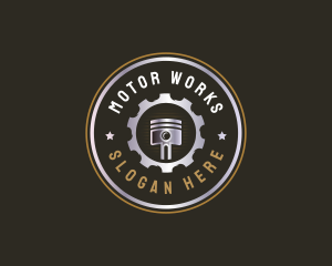 Piston Auto Engine  logo