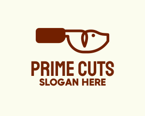 Pig Butcher Knife  logo