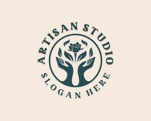 Flower Spa Salon logo design