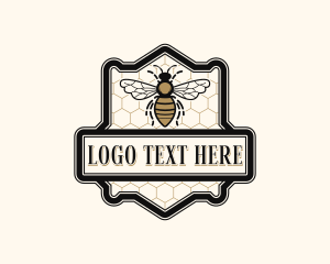 Honeycomb Bee Apothecary Logo