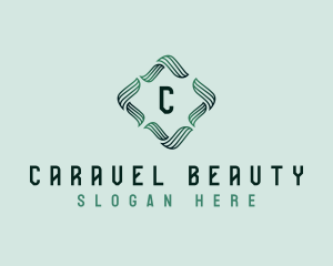 Leaves Natural Spa logo design