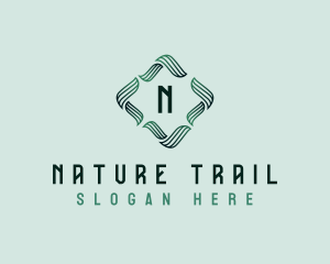 Leaves Natural Spa logo design