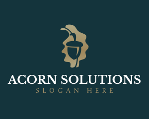 Acorn Oak Leaf  logo