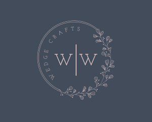 Floral Wedding Organizer logo design