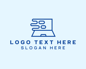 Digital Laptop Electronic Device logo