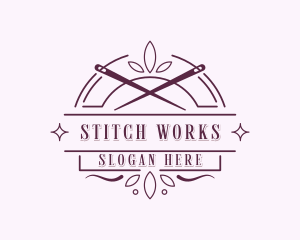 Needle Seamstress Alteration logo