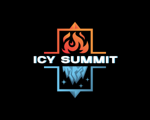 Cooling Ice Fire logo