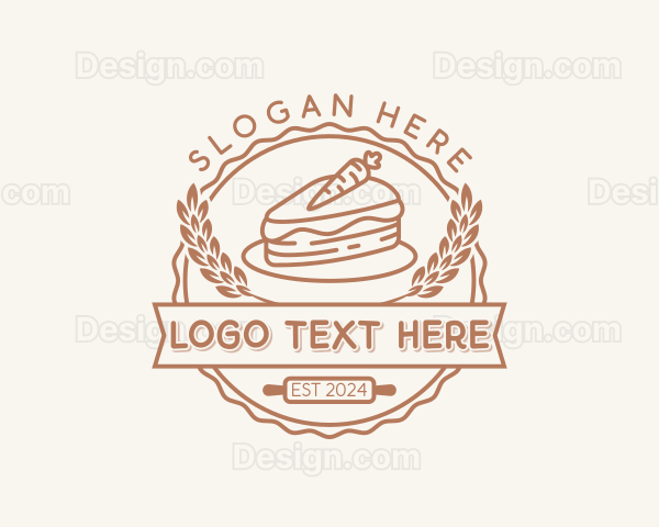 Carrot Cake Bakery Logo