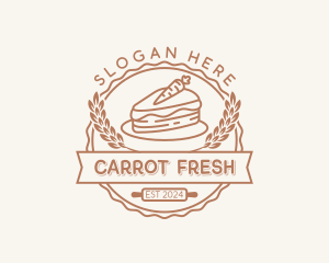 Carrot Cake Bakery logo design