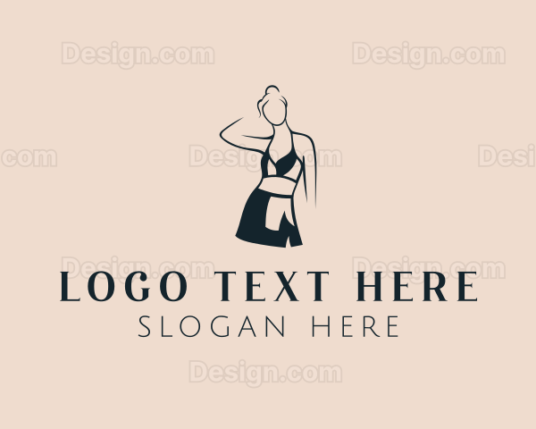 Lingerie Fashion Boutique Logo