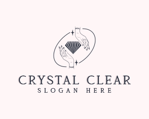 Mystical Crystal Jewelry logo design