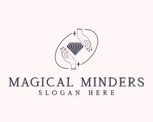 Mystical Crystal Jewelry logo design