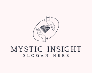 Mystical Crystal Jewelry logo design