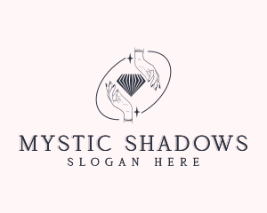 Mystical Crystal Jewelry logo design