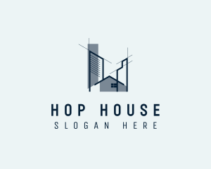 House Building Architecture logo design