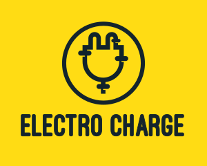 Electrical Plug Outlet logo design