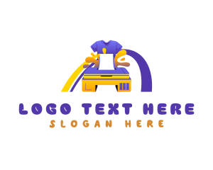 Shirt Printing Printer logo