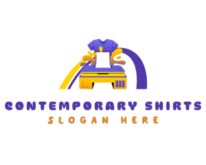 Shirt Printing Printer logo design