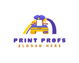 Shirt Printing Printer logo design