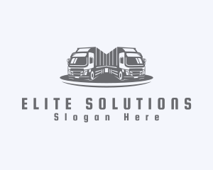 Big Cargo Truck Logistics logo design