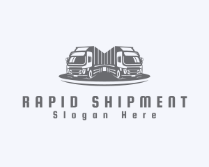 Big Cargo Truck Logistics logo design