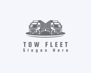 Big Cargo Truck Logistics logo design