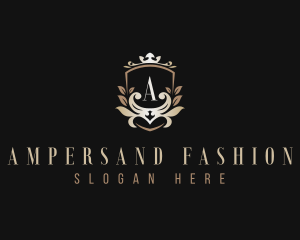 Royal Fashion Shield  logo design