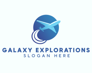 Airplane Flight Aviation logo design