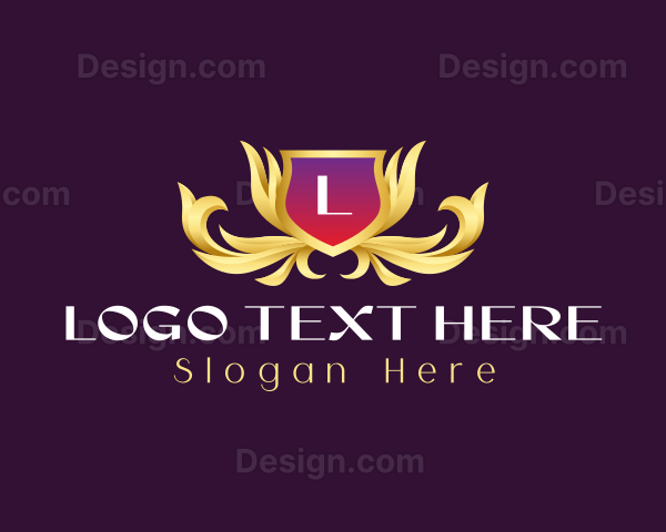 Luxury Elegant Crest Logo