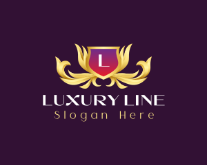 Luxury Elegant Crest logo design