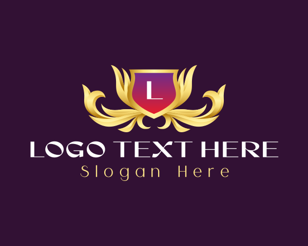 Luxury Elegant Crest logo