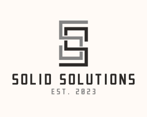 Minimalist Linear Letter S Business logo design