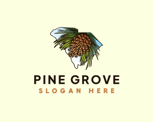 Loblolly Pine South Carolina logo design