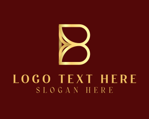 Luxury Boutique Letter B logo
