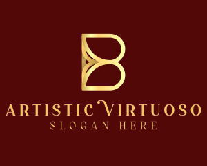 Luxury Boutique Letter B logo design