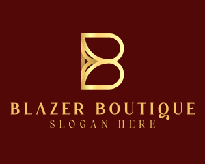 Luxury Boutique Letter B logo design