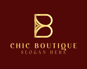 Luxury Boutique Letter B logo