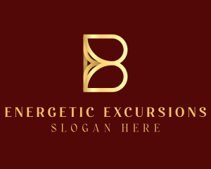 Luxury Boutique Letter B logo design