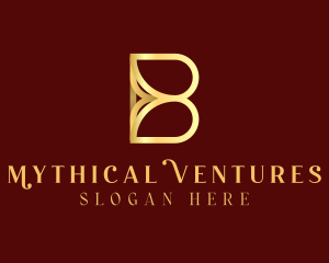 Luxury Boutique Letter B logo design