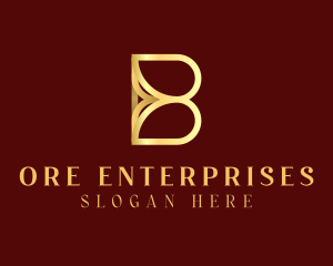 Luxury Boutique Letter B logo design